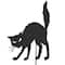 Glitzhome® 36" Halloween Metal Silhouette Yard Stake Or Hanging Décor Set